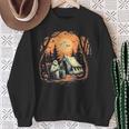 Vintage Ghost Book Reading Camping Gothic Halloween Teachers For Men Women Kids Sweatshirt Gifts for Old Women Vintage Ghost Book Reading Camping Gothic Halloween Teachers For Men Women Kids Sweatshirt Gifts for Old Women