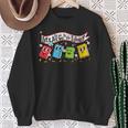 Vintage Let's All Go To The Library Meme Book Reading Sweatshirt Gifts for Old Women