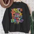 Whats More Punk Than The Public LibraryShirt Book Lover Sweatshirt Gifts for Old Women