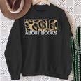 Wild About Books Leopard I Love Reading Book Lover Sweatshirt Gifts for Old Women Wild About Books Leopard I Love Reading Book Lover Sweatshirt Gifts for Old Women