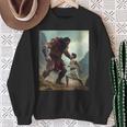 Women's David And Goliath Bible Book Of Samuel King David Sweatshirt Gifts for Old Women Women's David And Goliath Bible Book Of Samuel King David Sweatshirt Gifts for Old Women