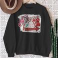 Women's DCC The Desperado Club So Fun It Hurts Graffiti Sign Book Sweatshirt Gifts for Old Women