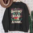 Women's It Is A Good Day To Read A Book Reading Lover Sweatshirt Gifts for Old Women