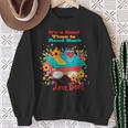 Women's Good Days Read Book Coffee Floral Reader Love Book Sweatshirt Gifts for Old Women