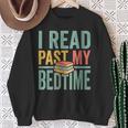 Women's I Read Past My Bedtime Book Lover Sweatshirt Gifts for Old Women Women's I Read Past My Bedtime Book Lover Sweatshirt Gifts for Old Women