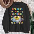 Women's Readers Are Leaders Reading Book Lovers Teacher Rainbow Kids Sweatshirt Gifts for Old Women Women's Readers Are Leaders Reading Book Lovers Teacher Rainbow Kids Sweatshirt Gifts for Old Women
