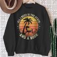 Women's Retro Beach Book Lover Vacation All I Need Is THE Beach And Sweatshirt Gifts for Old Women Women's Retro Beach Book Lover Vacation All I Need Is THE Beach And Sweatshirt Gifts for Old Women