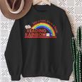 Women's Retro Rainbow Take A Look It's In A Book Reading Bookworm Sweatshirt Gifts for Old Women Women's Retro Rainbow Take A Look It's In A Book Reading Bookworm Sweatshirt Gifts for Old Women