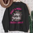 Women's Romantasy Merch For Moms Reads Fairy Smut Spicy Book Lover Sweatshirt Gifts for Old Women