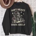 Women's Soft Heart Dark Shelf Dark Romance Book Lover Skeleton Goth Sweatshirt Gifts for Old Women Women's Soft Heart Dark Shelf Dark Romance Book Lover Skeleton Goth Sweatshirt Gifts for Old Women