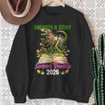 Women's Unearth A StoryRex Reading Book Floral Summer Reading Sweatshirt Gifts for Old Women