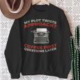 Writer Novelist Book Poetry Author Sweatshirt Gifts for Old Women
