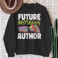 Writing Book Novel Writer & Published Author Future Sweatshirt Gifts for Old Women