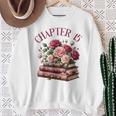 15th Birthday Chapter 15 For Girls Book Lover Bookish Reader Sweatshirt Gifts for Old Women