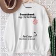 21st Birthday Man Woman Guest Book Party Celebration Birthday Sweatshirt Gifts for Old Women