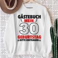 30th Birthday Party Guest List Guest Book 30th Birthday Sweatshirt Gifts for Old Women 30th Birthday Party Guest List Guest Book 30th Birthday Sweatshirt Gifts for Old Women
