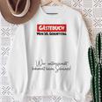 30th Guest Book Birthday Party 30 Years Schnapps Sweatshirt Gifts for Old Women