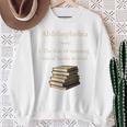 Abibliophobia Definition Book Lover Premium Tri-Blend Sweatshirt Gifts for Old Women