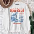 Anti Social Book Club Romance Reader Introverted Bookish Sweatshirt Gifts for Old Women Anti Social Book Club Romance Reader Introverted Bookish Sweatshirt Gifts for Old Women