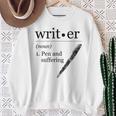 Author Book Writer Journalist Novelist Sweatshirt Gifts for Old Women