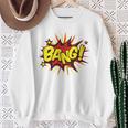 BANG Pop Art Comic Book Speech Bubbles Street Graffiti Art Sweatshirt Gifts for Old Women BANG Pop Art Comic Book Speech Bubbles Street Graffiti Art Sweatshirt Gifts for Old Women