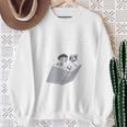 Some Of My Best Friends Are Fictional Book Lover Nerd Premium Tri-Blend Sweatshirt Gifts for Old Women