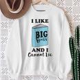 Big Books Sweatshirt Gifts for Old Women
