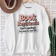 Book Boyfriends – Romance Reader Raglan Baseball Tee Sweatshirt Gifts for Old Women