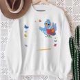 This Is My Book Character Costume Fun Pigeon Reading Lovers Sweatshirt Gifts for Old Women