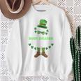 Im The Book Dragon Leprechaun St Patricks Day Sweatshirt Gifts for Old Women