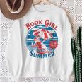 Book Girl Summer Women Retro Bookish Vacation Reader Sweatshirt Gifts for Old Women Book Girl Summer Women Retro Bookish Vacation Reader Sweatshirt Gifts for Old Women