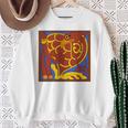 Book Of Kells Celtic Knot Medieval Bird Premium Tri-Blend Sweatshirt Gifts for Old Women
