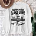 Book Lover Banned Book List Banned Book Set Librarian Sweatshirt Gifts for Old Women