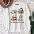 Book Lover Opossum Reading Squad Bookish Feral But Well-Read Sweatshirt Gifts for Old Women Book Lover Opossum Reading Squad Bookish Feral But Well-Read Sweatshirt Gifts for Old Women
