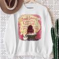 Book Lovers Covering Our Faces Sweatshirt Gifts for Old Women