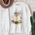 Book Lovers Wildflowers Books Reading Cute Floral Readers Sweatshirt Gifts for Old Women Book Lovers Wildflowers Books Reading Cute Floral Readers Sweatshirt Gifts for Old Women