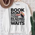 Book Mom Dog Lover Reading While My Dog Waits Premium Tri-Blend Sweatshirt Gifts for Old Women Book Mom Dog Lover Reading While My Dog Waits Premium Tri-Blend Sweatshirt Gifts for Old Women