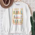 Book Nerd I Have No Shelf Control Library Reading Sweatshirt Gifts for Old Women