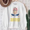 If My Book Is Open Reader Premium Tri-Blend Sweatshirt Gifts for Old Women