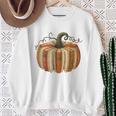 Book Pumpkin Autumn Halloween Literary Readers Sweatshirt Gifts for Old Women