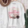 Book Reader Reading Joke Humor Comfort Colors Crop Top Sweatshirt Gifts for Old Women