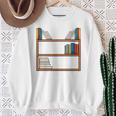 Book Reader Reading Lover Sweatshirt Gifts for Old Women