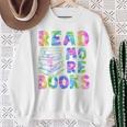 Book Reading Club Tie Dye Book Lovers Librarians Sweatshirt Gifts for Old Women Book Reading Club Tie Dye Book Lovers Librarians Sweatshirt Gifts for Old Women