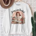 My Weekend Is Booked Reading Read Books Reader Nerd Sweatshirt Gifts for Old Women