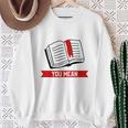 Bookmark Reading Quote For A Reader Book Lover Sweatshirt Gifts for Old Women