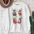 Bookmas Christmas Book Tree Shirt Socks Bookworm Sweatshirt Gifts for Old Women