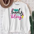 Books And Bling Sweatshirt Gifts for Old Women Books And Bling Sweatshirt Gifts for Old Women