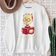 Books Are Cool Fun Reading Premium Sweatshirt Gifts for Old Women