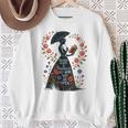 Books Minds Umbrellas Quote Reading Lover Vintage Reader Sweatshirt Gifts for Old Women