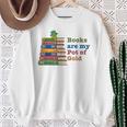 Books Are My Pot Of Gold St Patricks Day Bookworm Reader Sweatshirt Gifts for Old Women